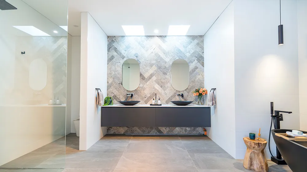 Bathroom painting